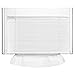 Paper Towel Dispenser by Oasis Creations - Holds 250 Paper Towels - Wall Mount and Countertop - Universal - Clear