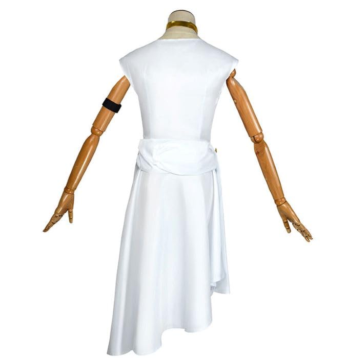 Vestito Cosplay Carnevale Anime Halloween Flamme Costume Dress Wig BEYOND06