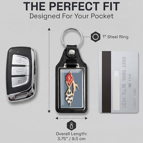Image of Brotherhood Car Key Chain for Impala - Classic Models Keychain for Men and