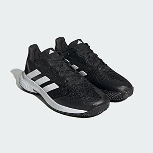 【黒スケ】 adidas Tênis Courtjam Control M Clay ID1539, Núcleo preto/branco