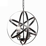 Facile à installer : bien emballé, notre emballage offre une protection complète pour le lustre, garantissant que vos articles sont en parfait état.Le forfait comprend tout le matériel de montage pour une installation rapide et efficace.