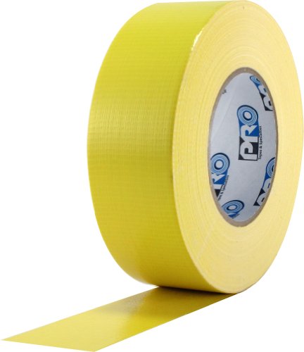 Duct tape jaune 5,1cm ruban adhésif toilé ProTapes Pro 120 54,9m