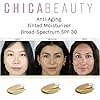 CHICA-BEAUTY-3-in-1-Tinted-Face-Moisturizer-with-Anti-Aging-Antioxidants-Vitamin-AE-SPF-30-Sunscreen-with-UVAUVB-Protection-Oil-Free-Vegan-Cruelty-Paraben-Free-All-Skin-Types-Medium-Shade CHICA BEAUTY 3 in 1 Tinted Face Moisturizer with Anti-Aging Antioxidants, Vitamin A&E, SPF 30 Sunscreen with UVA/UVB Protection - Oil Free, Vegan, Cruelty & Paraben Free, All Skin Types - Medium Shade
