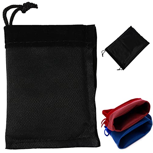 50Pcs Velveteen Sack Velvet Cloth Drawstring Bags Jewelry Bags Pouches Small Candy Gift Bags For Christmas Party Wedding Event Supplies Favors Bags Mixed Colors (Dark Green, 2.7"X 3.5") #TOP3