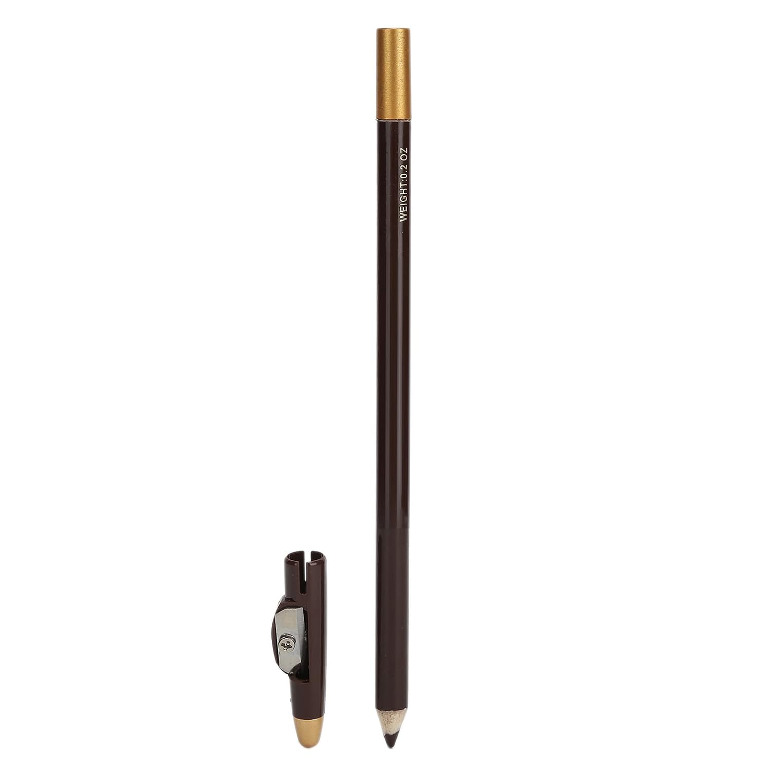 4pcs Kit(Black & White & Dark Brown & Light Brown), Beard and Hairline Pencils with Sharpener for Shaping Tools Stencils