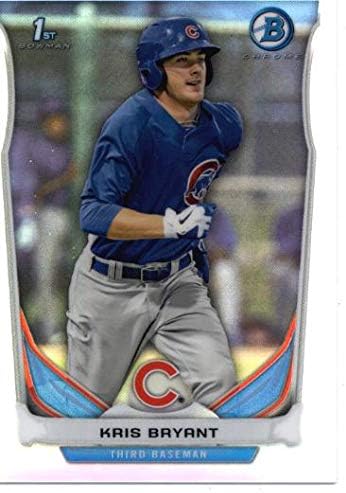 2014 Bowman Chrome Prospects Refractor #BCP25 Kris Bryant Cubs Baseball Card SER/500 NM-MT
