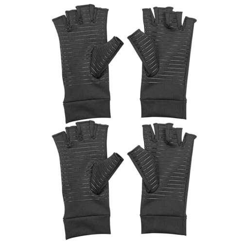 Jorzer Arthritis Fingerless Gloves for Pain Relief