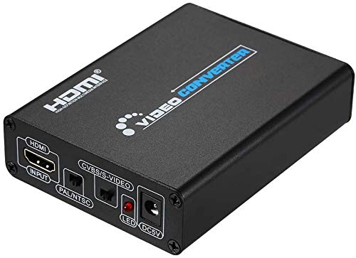 1080p HD to AV Composite/S-Video Converter HD to CVBS/S-Video Video Converter Adapter