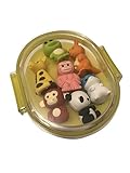 Iwako Japanese Box Set, Animals and Sea Life Erasers, Yellow