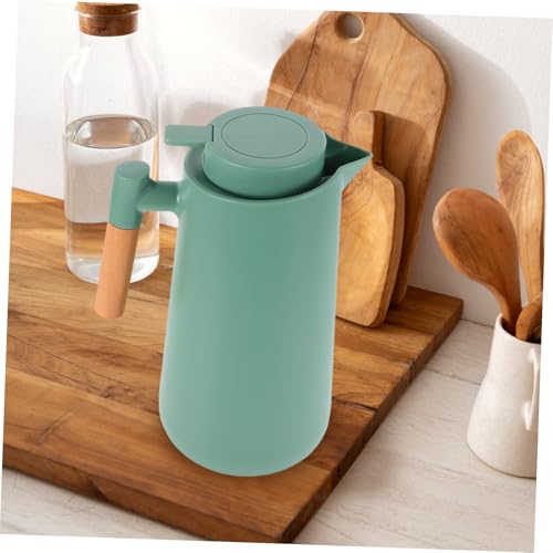 PRETYZOOM 34oz Termo para Agua Caliente de Jarra Térmica de Dispensador de Bebidas para Cafetera Uso Fiestas Recipiente Aislante Revestimiento de Vidrio - imagen 5