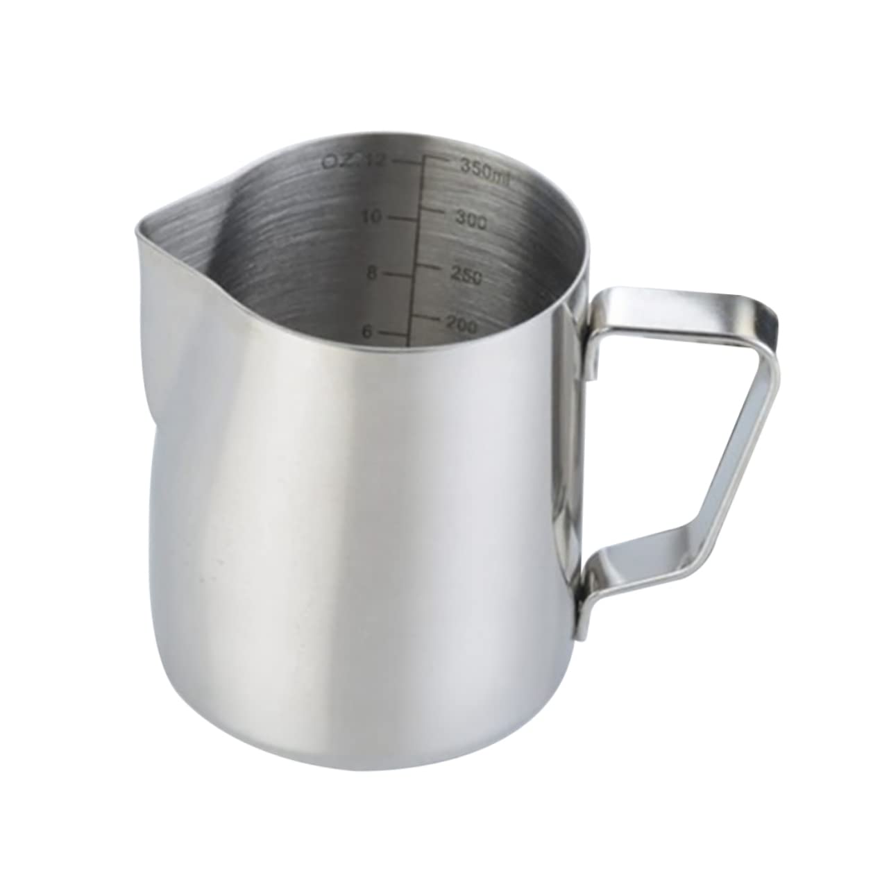 BESTYASH Professional Stainless Steel Milk Frothing Cup Jug Ergonomic Handle for Latte Art for Frothing Milk Measuring Liquids Tool for Home