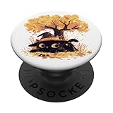 Photo Gallery black cat fall theme with cat witch halloween cat witchy cat popsockets popgrip adesivo Photo Gallery black cat fall theme with cat witch halloween cat witchy cat popsockets popgrip adesivo