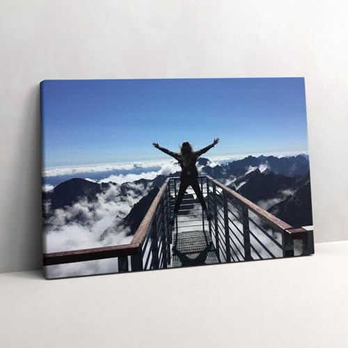 Mur Vide ? Image sur Toile Femme Tatras Slovaquie Wallfluent 60x40cm
