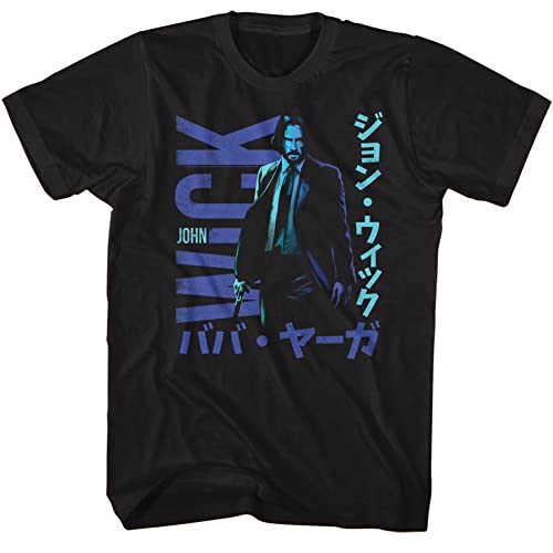 ジョンウィック　John Wick Tシャツ Amazon.com: American Classics John Wick Movie Japanese Logo Adult