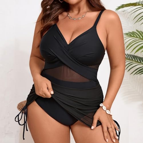 Robe de bain courbée haut de gamme avec détails en maille chic - 3