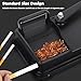 Cigarette Rolling Machine, Manual Cigarette Roller Cigarette Tobacco Injector for 8mm Diameter Pipes and Most Cigarette Tubes - Includes Pressed Board, Cleaning Brush, Tube Probe, Small Spray Bottle