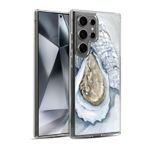 Funda de gel suave Samsung Galaxy S24 Ultra 5G Paul Brent Oyster Blanco