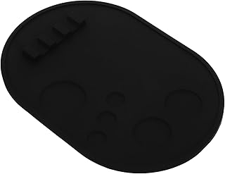 Paleta de maquillaje en una paleta de pincel ...