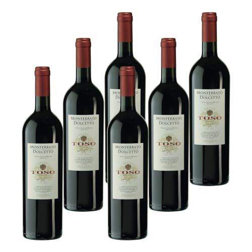 Vino Rosso Toso Tradizione Monferrato DOC Dolcetto - 6 x 0.75L