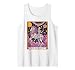 The Audacity Tarot Card Cute Rainbow Skeleton Unicorn Lover Tank Top