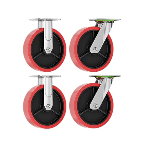 HSHBGS LX^[ ԗ ݃LX^[ 4Zbg É LX^[ 100/125/150/200mm YƗpLX^[ 360x] u[Ltω׏d 350kg Ƌ I ԗp ϋv d S zC[ (Œ+,200m