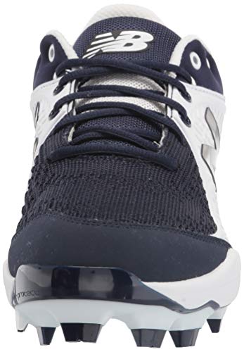 New Balance Men's Fresh Foam 3000 V5 Molded Baseball Shoe, Navy/White, 14 #TOP1