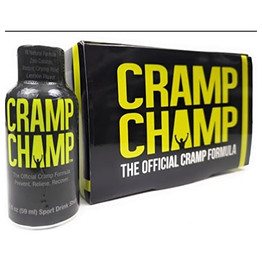 Cramp Champ - Muscle Cramp Relief, Natural Sports Drink Shot. for Calf, Leg, Foot etc- (6Pack) 2oz Bottles