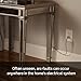 Leviton AFCI Outlet, 15 Amp, Self Test, Tamper-Resistant with LED Indicator Light, Protection from Electrical Fires, AFTR1-W, White