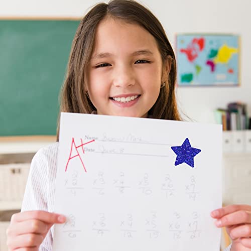 Worldbazaar WBY45W Large Star Stickers 500Pcs Large Sparkling Star Stickers thumb #6