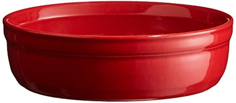 Emile Henry Kase Crème Brûlée için, seramik, 13 x 13 x 3,5 cm, seramik, Burgunderfarben, 13x13x3.5 cm