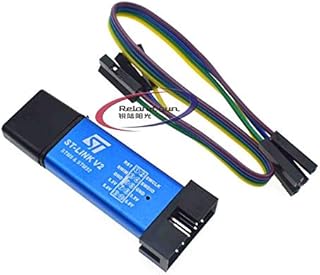 Unidade de programação ST-Link V2 Mini STM8 STM32 Emulador Downloader M89 (Cor aleatória)