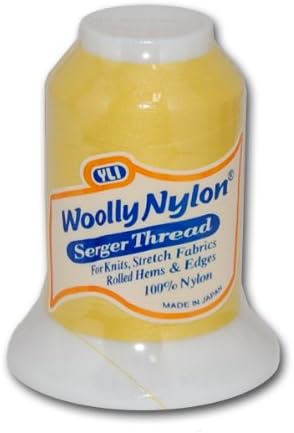 YLI Woolly Nylon Serger Thread 1000 Meters - Daffodil