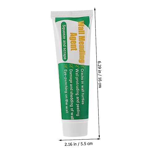 Operitacx Wall Mending Agent Kit Self Adhesive Repair Paste for Wall Cracks Scraper 1 Set and Patching