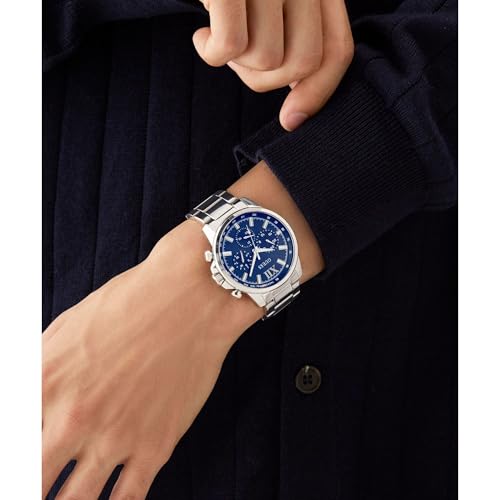 Image of GUESS Walker Analog Watch for Men with Round Dial & Water Resistant Man's Wrist Watches