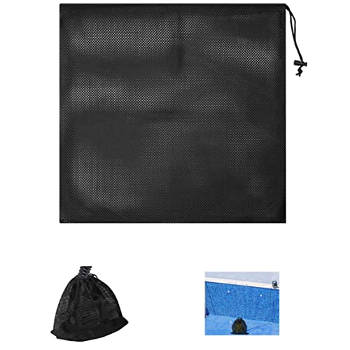 Bolsa filtro bomba de estanque 45x45 cm malla negra miniatura 3