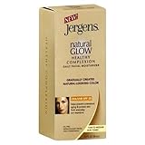 Jergens Glow Face Daily Moisturizer Sunscreen SPF 20, Fair to Medium 2 oz (Pack of 3)