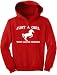 Tstars - A Girl Who Loves Horses Horse Lover Gift Youth Hoodie Medium Red