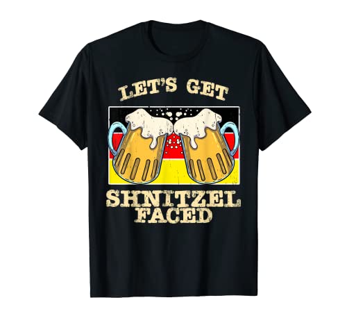 Vamos a conseguir Schnitzel frente a Oktoberfest 2021 Festival de la cerveza Camiseta