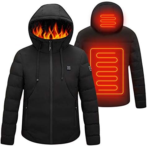 Heated Jacket with Hood Electric 