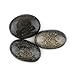 ColouredRocks 3pcs Golden Obsidian, Oval Shape, Natural Cabochon Gemstone, Loose Crystals, Wholesale Bulk Polished, Jewelry Making Supply, Wire Wrapping, DIY, Craft, Gem Collection (16-20mm)