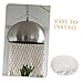 VOSAREA Lamp Shade Diffuser Cover White Glare Pendant Light Shading Tool for Table Lamps Chandeliers Ceiling Fixtures Easy Install Light Barrier Prevents Dirt Reduces Eye Irritation