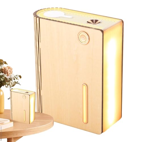 Humidificadores de aire para dormitorio, difusor humidificador USB - Humidificador de habitación para dormitorio con forma de libro, humidificador de aire, humidificador de dormitorio, tapa