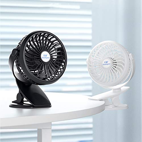Ventilador de cuello colgante ZYFSHA para viajes y oficina con USB 2