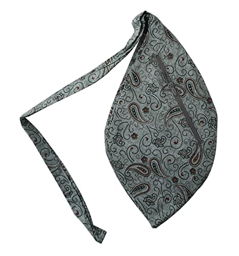 Blessfull Healing Sea Green/Color Hare Krishna Cotton Bead Bag/Japa Mala Bag/Jholi/Chanting Bag mit Reißverschlusstasche Cover