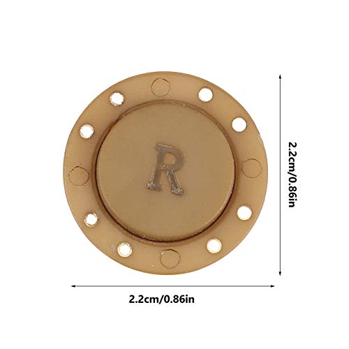 EXCEART 6 Pares Botões Do Casaco Botões de Alta- Grade de Plástico Magnético Ímã Invisível Adequado