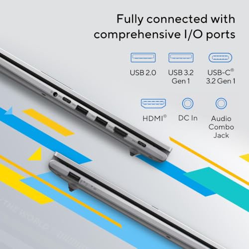 Image of ASUS Vivobook 17 Laptop - 17.3 inch FHD, Intel Core 7 150U, 16GB RAM, 1TB SSD, Windows 11 + Microsoft 365 Personal 12-Month Subscription Bundle