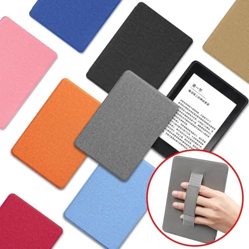 Premium Pu leather Case for Kindle Paperwhite 11th Generation and Kindle Paperwhite Signature Edition (6.8 inch, 2021 Release) - Cover with Auto Wake/Sleep (Pink with Hand)