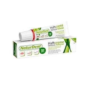 NaturDent Haftcreme 40g Zinkfrei Vegan