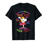 Einhorn Fuck Off JGA Design T-Shirt