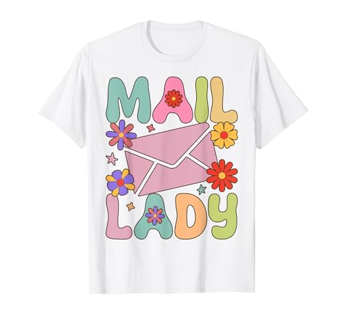 Mail Lady Postal Service Female Postal Worker T-Shirt